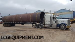 big steel pipe flatdeck