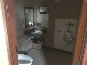 office trailer bathroom