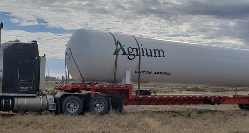 We Haul Big Propane Tanks