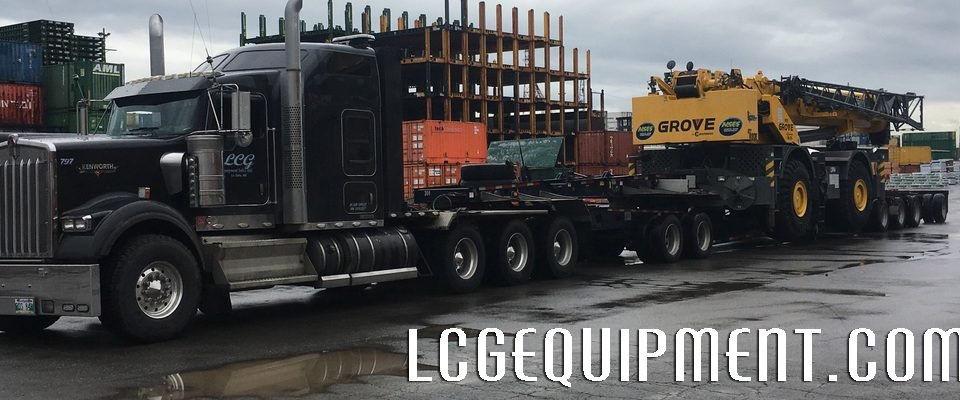 Grove RT890E Rough Terrain Crane.