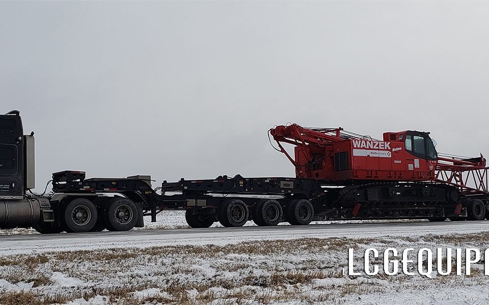 crane heavy haulage
